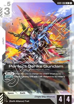 SH2 Perfect Strike Gundam - Newtype Rising (GD01) Foil