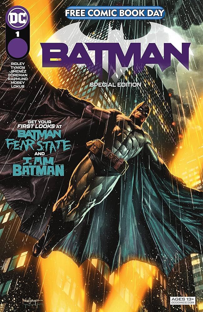 SH1 Batman Free Comic Book Day