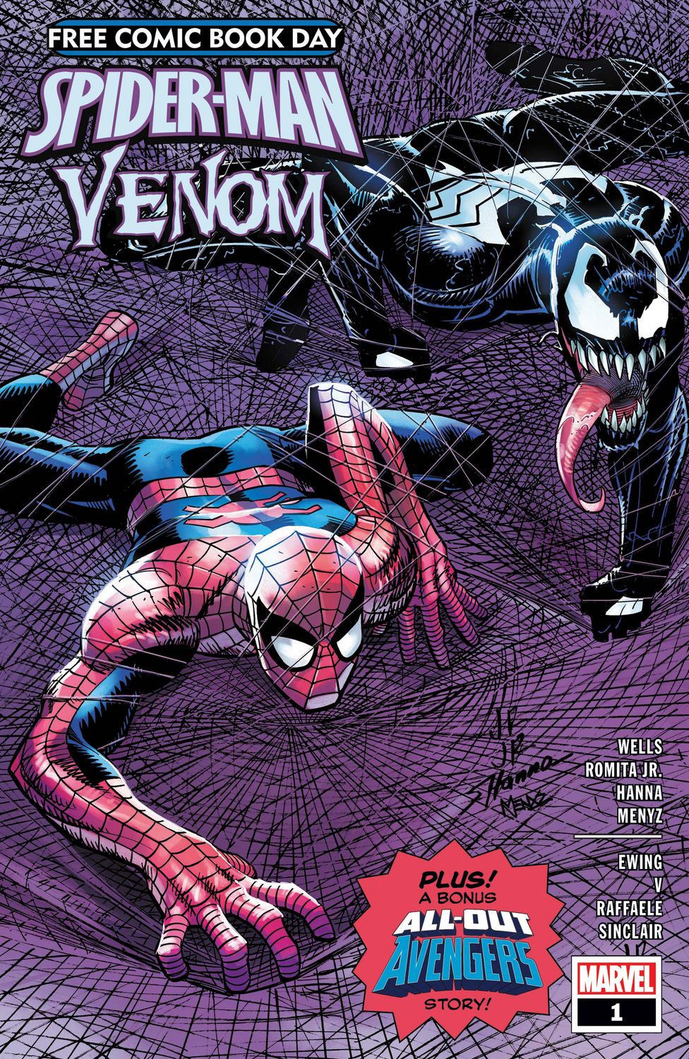 SH1 Spider Man Venom Free Comic Book Day