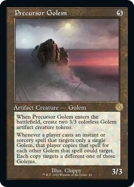SH2  Precursor Golem - The Brothers' War: Retro Frame Artifacts (BRR) The Brothers' War: Retro Frame Artifacts
