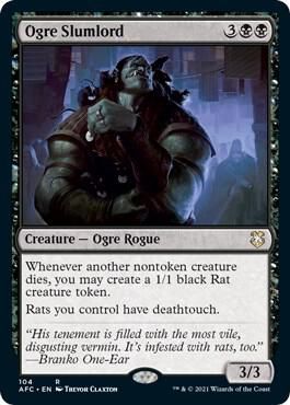 SH2 Ogre Slumlord - Commander: Adventures in the Forgotten Realms (AFC) Commander: Adventures in the Forgotten Realms
