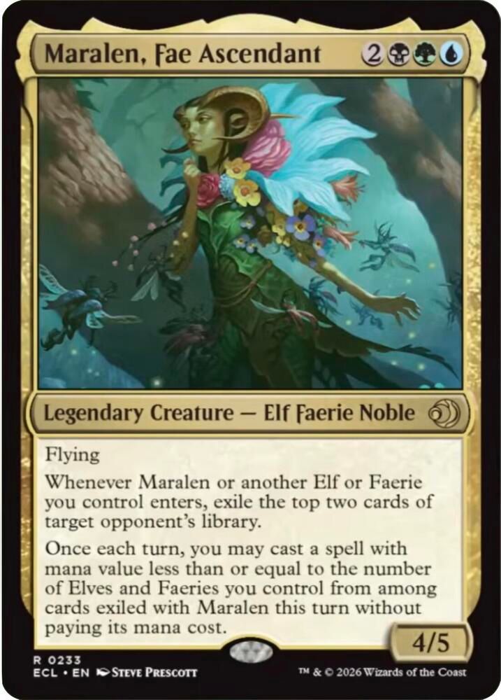 SH2 Maralen, Fae Ascendant - Lorwyn Eclipsed (ECL) Lorwyn Eclipsed