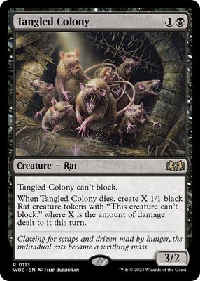 SH2 Tangled Colony - Wilds of Eldraine (WOE) Wilds of Eldraine