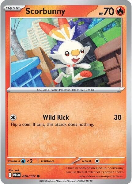 SH2 Scorbunny - ME01: Mega Evolution (MEG)
