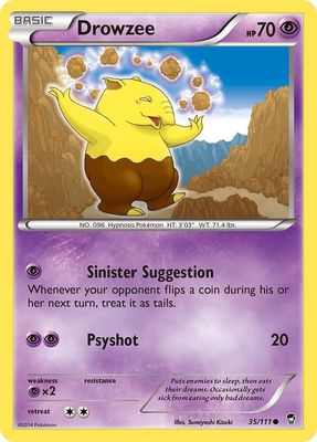SH2 Drowzee - XY - Furious Fists (FFI)