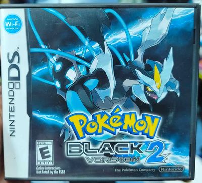 SJ1 Pokemon Black 2 Nintendo DS Usado Completo