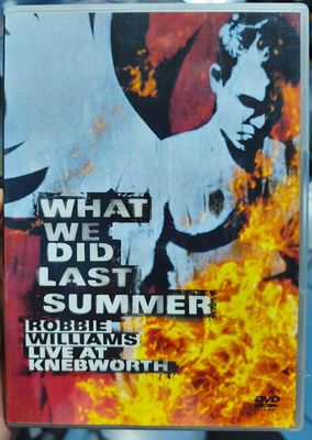 SH1 What we did Last Summer Robbie Williams Live at Knebworth DVD Original Usado Completo
