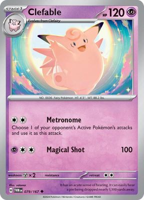 SH2 Clefable - SV06: Twilight Masquerade (TWM)