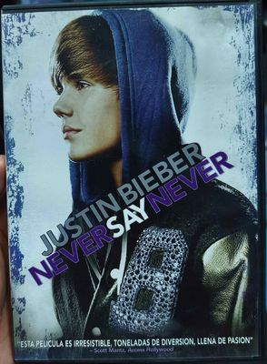 SH1 Justin Bieber Never Say Never DVD Original Usado Completo
