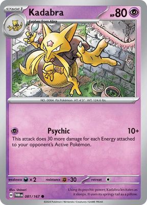 SH2 Kadabra - SV06: Twilight Masquerade (TWM)