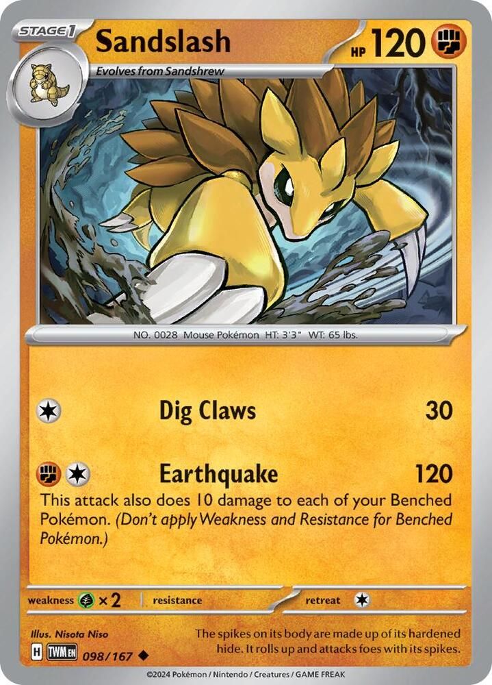 SH2 Sandslash - SV06: Twilight Masquerade (TWM)