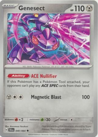 SH2 Genesect - 040/064 - Uncommon Shrouded Fable Singles