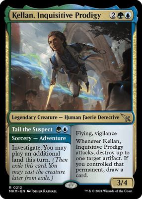 SH3 Kellan, Inquisitive Prodigy - Murders at Karlov Manor (MKM) Foil