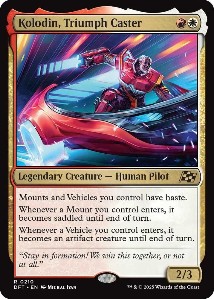 SH3 Kolodin, Triumph Caster - Aetherdrift (DFT)