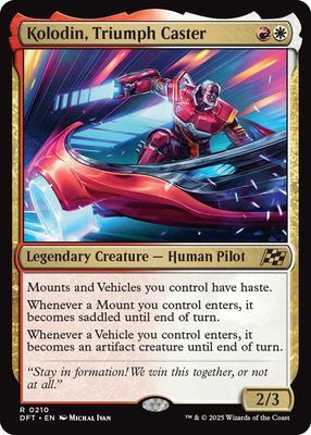SH3 Kolodin, Triumph Caster - Aetherdrift (DFT)