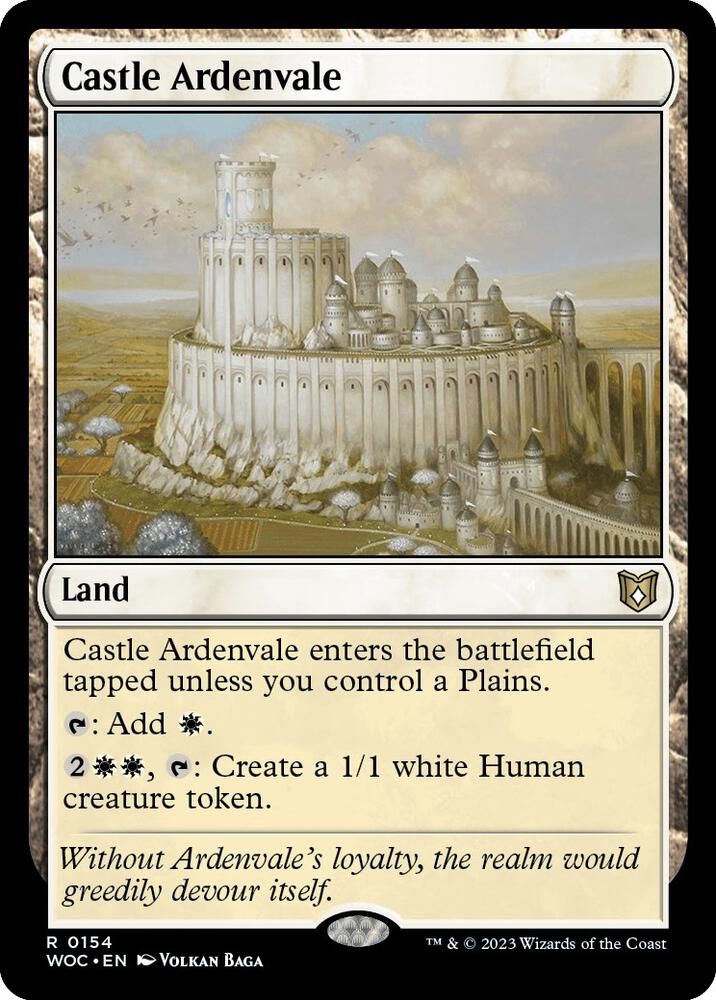 SH3 Castle Ardenvale - Commander: Wilds of Eldraine (WOC)