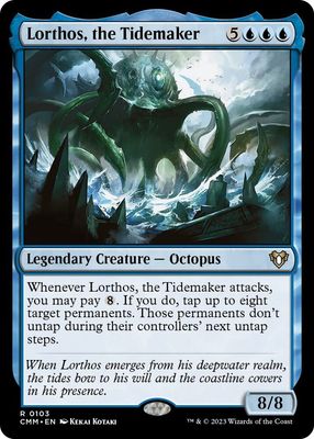 SH2 Lorthos, the Tidemaker - Commander Masters (CMM) Commander Masters Foil