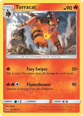 SH2 Torracat - SM Base Set (SM01) SM Base Set