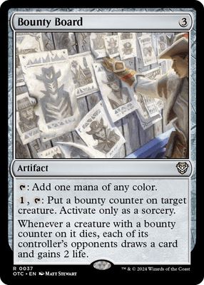 SH3 Bounty Board - Commander: Outlaws of Thunder Junction (OTC)