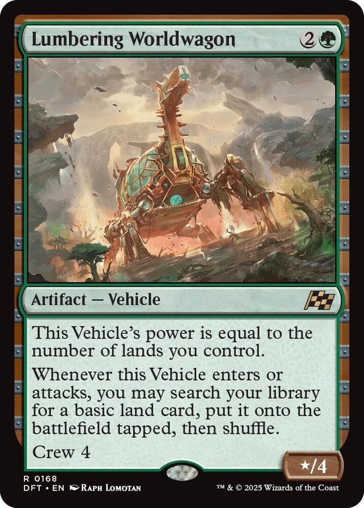SH3 Lumbering Worldwagon - Aetherdrift (DFT)
