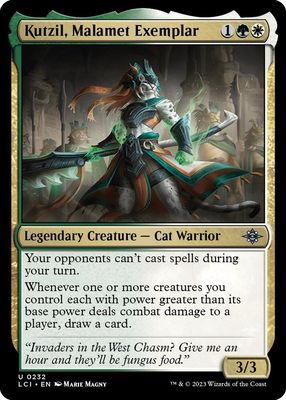 SH3 Kutzil, Malamet Exemplar - The Lost Caverns of Ixalan (LCI) Foil *Espanol*