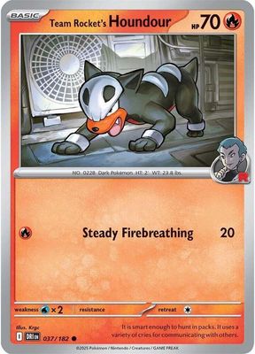 SH2 Team Rocket's Houndour - SV10: Destined Rivals (DRI) SV10: Destined Rivals