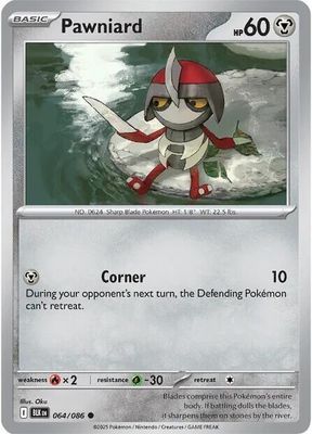 SH2 Pawniard - SV: Black Bolt (BLK) SV: Black Bolt 064/086 Foil