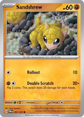 SH3 Sandshrew - SV06: Twilight Masquerade (TWM)