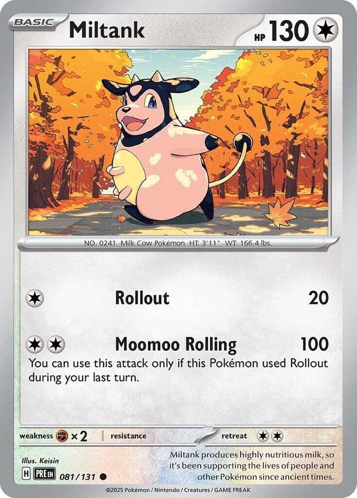 SH3 Miltank - SV: Prismatic Evolutions (PRE)