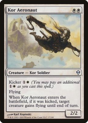 SH3 Kor Aeronaut - Zendikar (ZEN) Foil