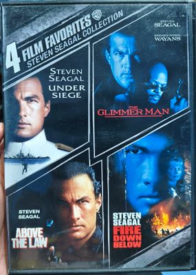 SH16 4 Film Favorites Steven Seagal Collection DVD Original Usado Completo Español Ingles