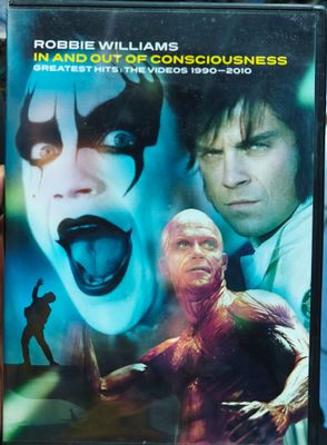 SH16 Robbie Williams In a Land Out of Consciousness Greatest Hits The Videos DVD Original Usado Completo 1990 2010