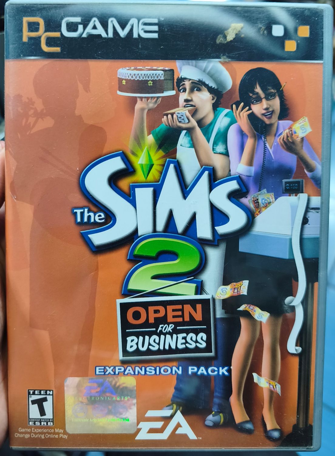 SH1 The Sims 2 Open for Business Expansión Pack PC Game Usado Completo
