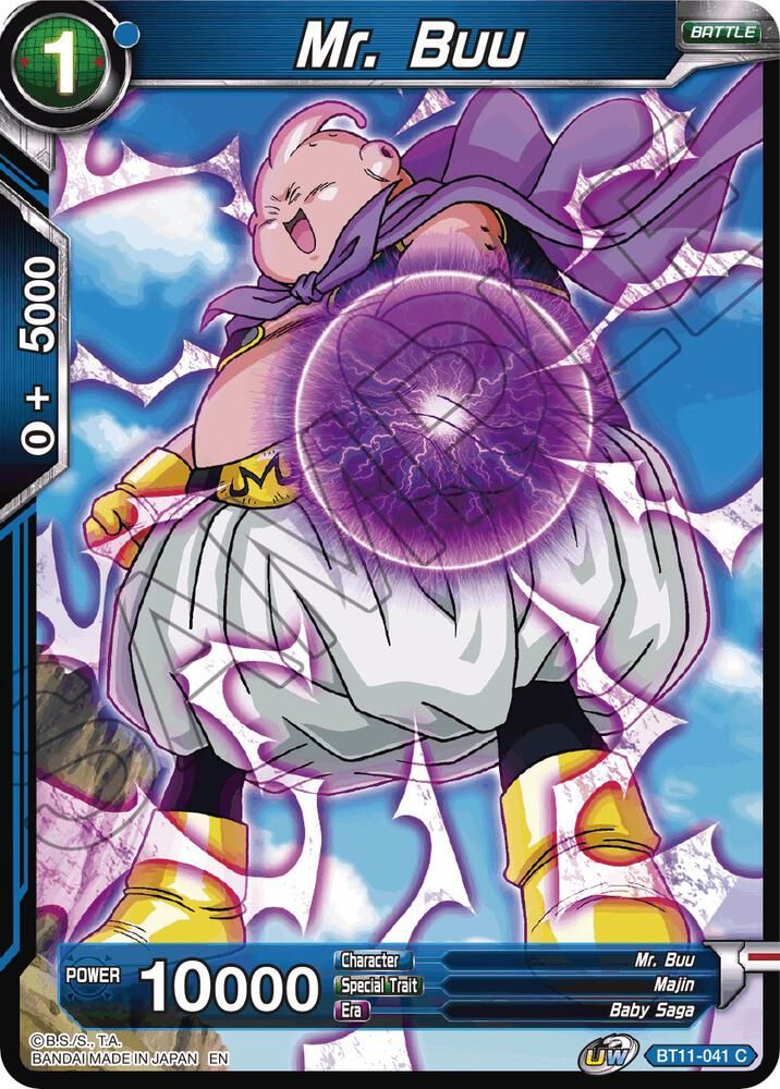 SH3 Mr. Buu - Vermilion Bloodline (DBS-B11)