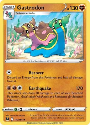 SH3 Gastrodon - SWSH11: Lost Origin (SWSH11)