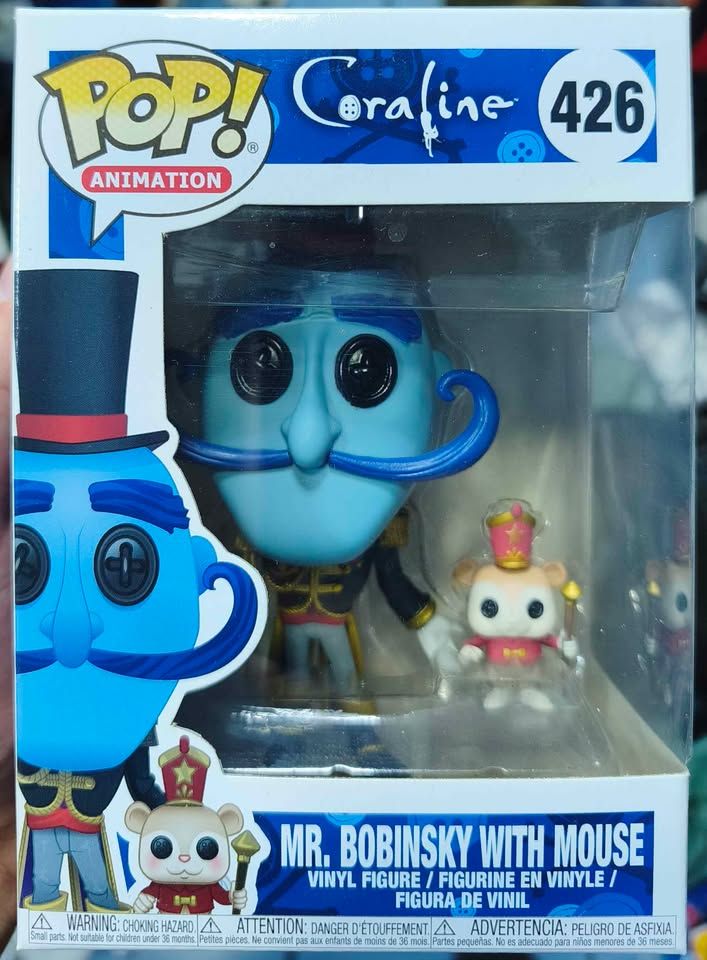 SJ1 Robinson With Mouse Figura Funko Pop 426 Coraline