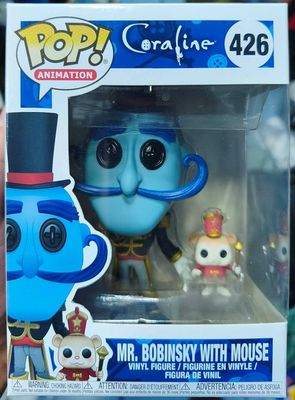 SJ1 Robinson With Mouse Figura Funko Pop 426 Coraline