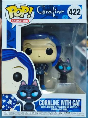SJ1 Coraline With Cat Figura Funko Pop 422 Coraline