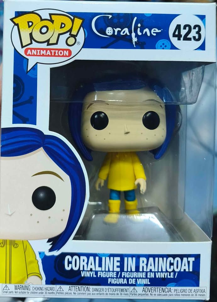 SJ1 Coraline In Raincoat Figura Funko Pop 423