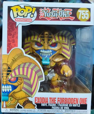 SJ1 Exodia The Forbidden One Figura Funko Pop 755 Yugioh Figura