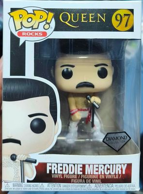 SJ1 Freddy Mercury Figura Funko Pop 97 Queen Figura
