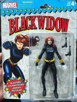 SJ1 Black Widow Figura 6 Pulgadas Nueva Hasbro Marvel