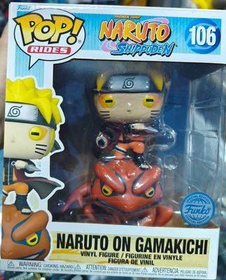 SJ1 Naruto on Gamakichi Figura Funko Pop 106 Naruto Shippuden