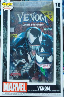 SJ1 Venom Figura Funko Pop 10 Marvel Special Edition Comic Covers