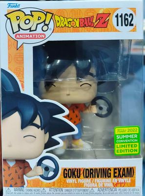 SJ1 Goku Driving Exam Figura Funko Pop 1162 Dragon Ball Figura Summer Convention