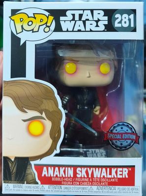 SJ1 Anakin Skywalker Figura Funko Pop 281 Star Wars Figura