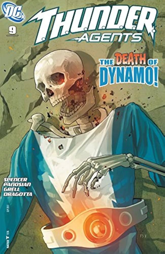SH1 Thunder Agents Comic Issue 9 DC Ingles
