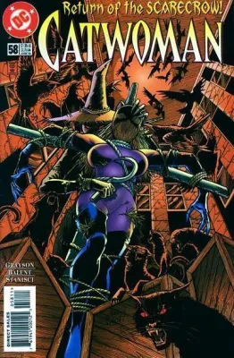 SH1 Return of the Scarecrow Catwoman Comic Issue 58 DC Ingles