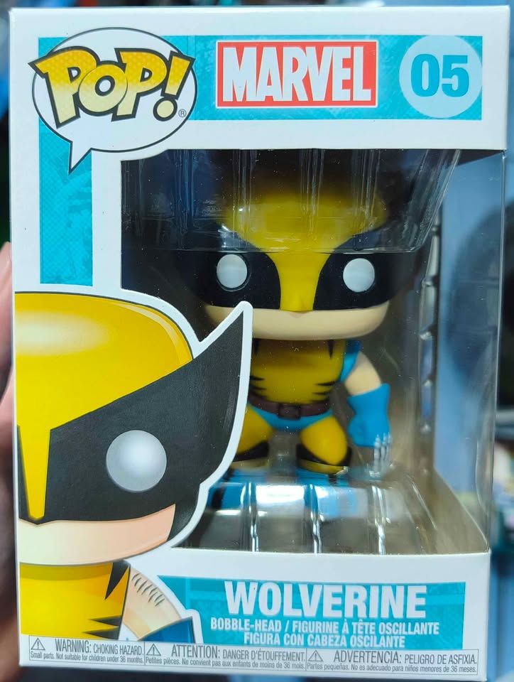 SJ1 Wolverine Figura Funko Pop 05 Marvel X Men