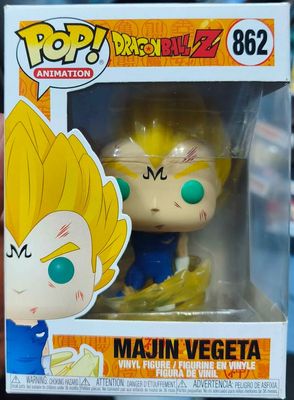 SJ1 Majin Vegeta Figura Funko Pop 862 Dragón Ball Figura